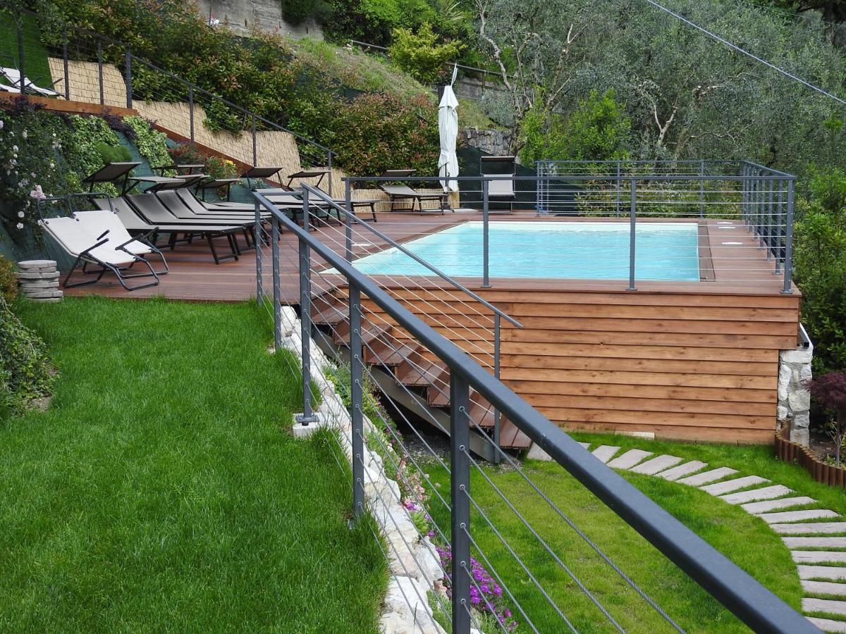 Appartamenti Tasel With Heated Pool Malcesine Exterior photo